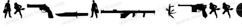 Lovely Shooter Secret Girl字体转换